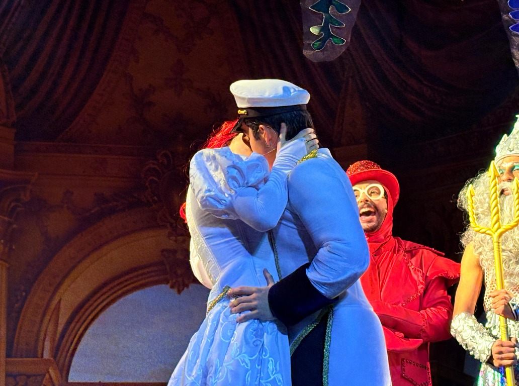 Cena do musical: Um momento de emoção